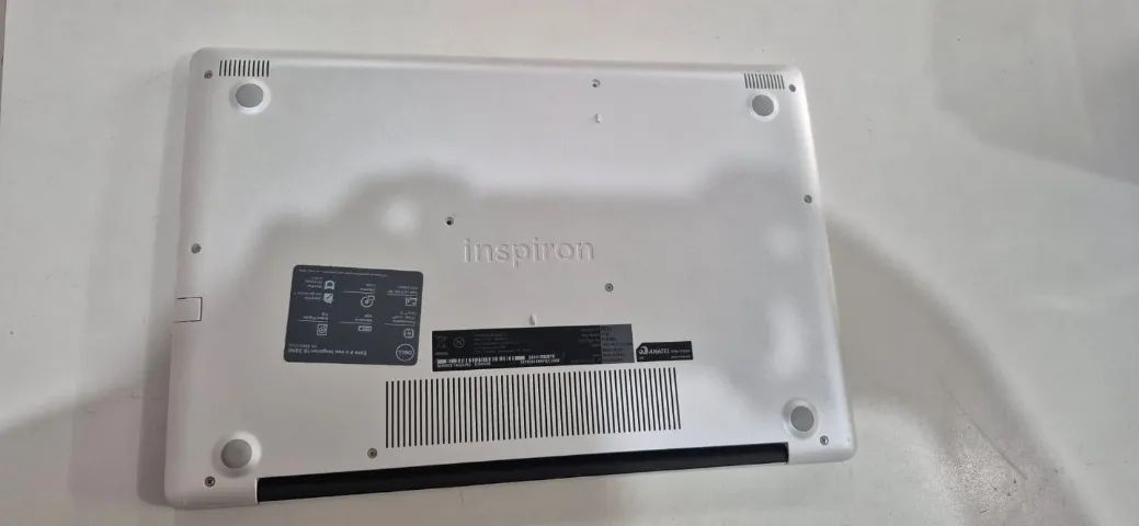 Computador DELL branco 7 geração intel core i3 15 polegadas