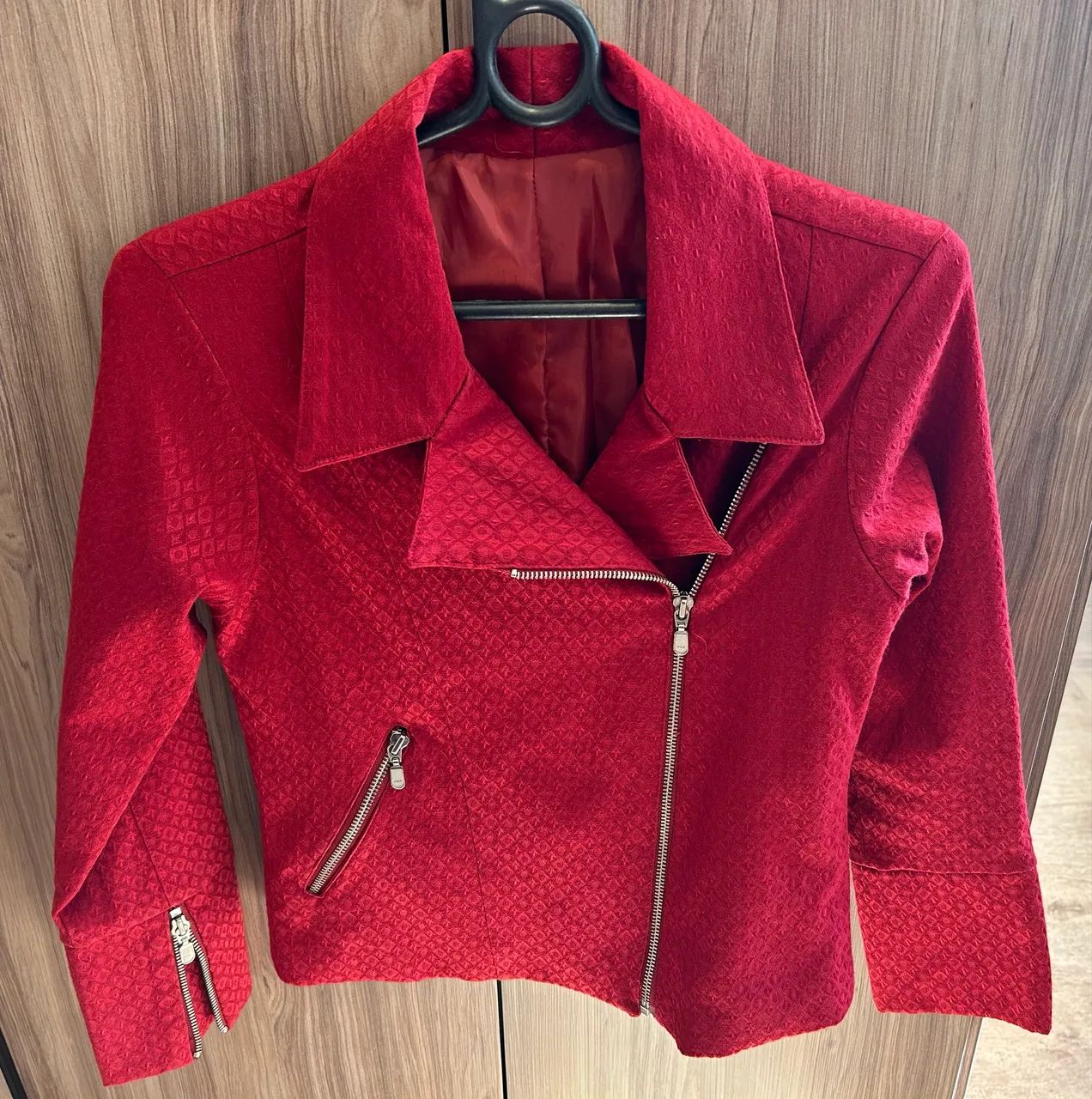 Casaco vermelho 