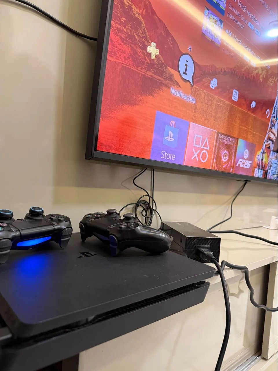 Ps4 slim - 1Tb - Vários jogos  - Foto 2