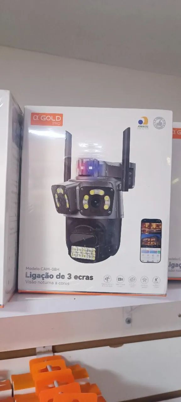 Câmera IP 3 Lentes - Foto 2
