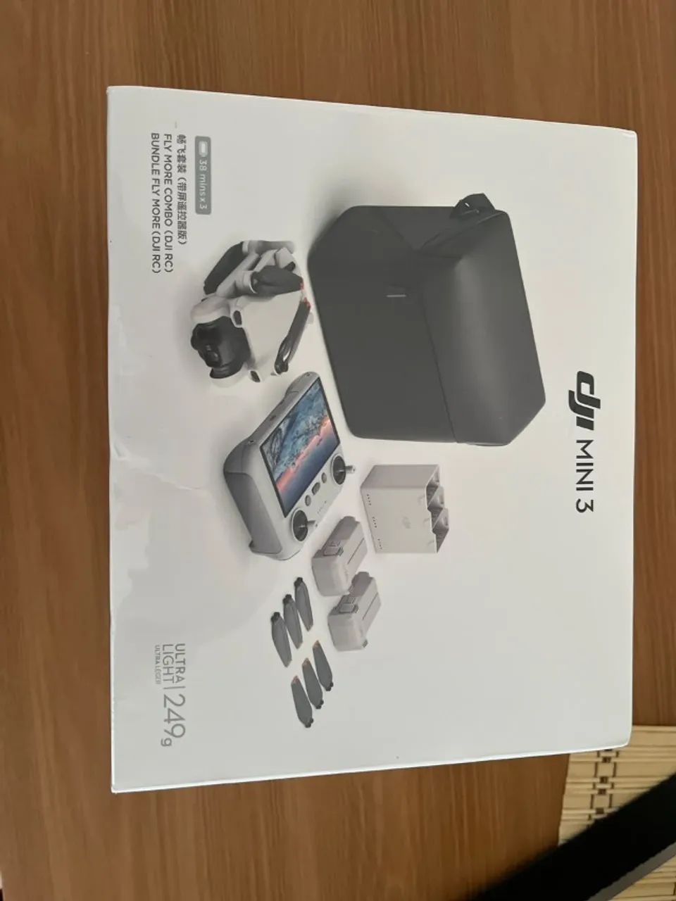 DJI Mini 3 Fly More Combo - ZERO, Nunca Usado, com 3 Baterias - Foto 4