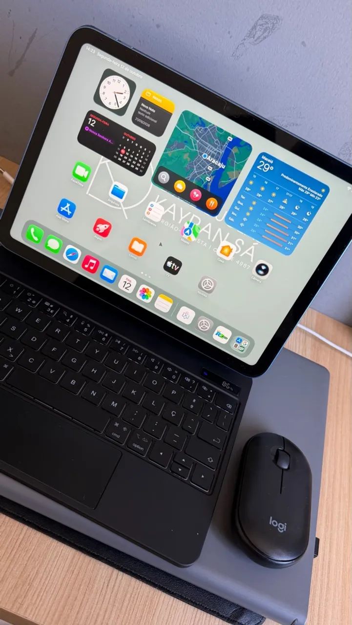 IPAD 11, 128GB , JÁ COM TECLADO PARA USAR COMO NOTEBOOK