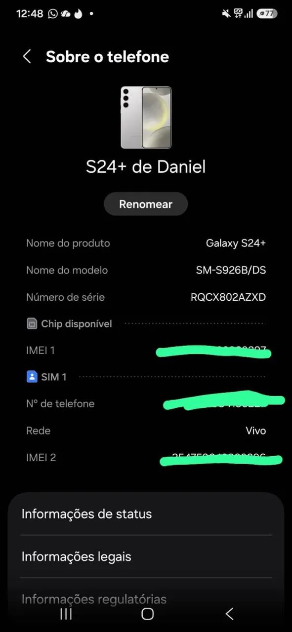 S24+ 256 GB Usado em bom estado - Foto 4