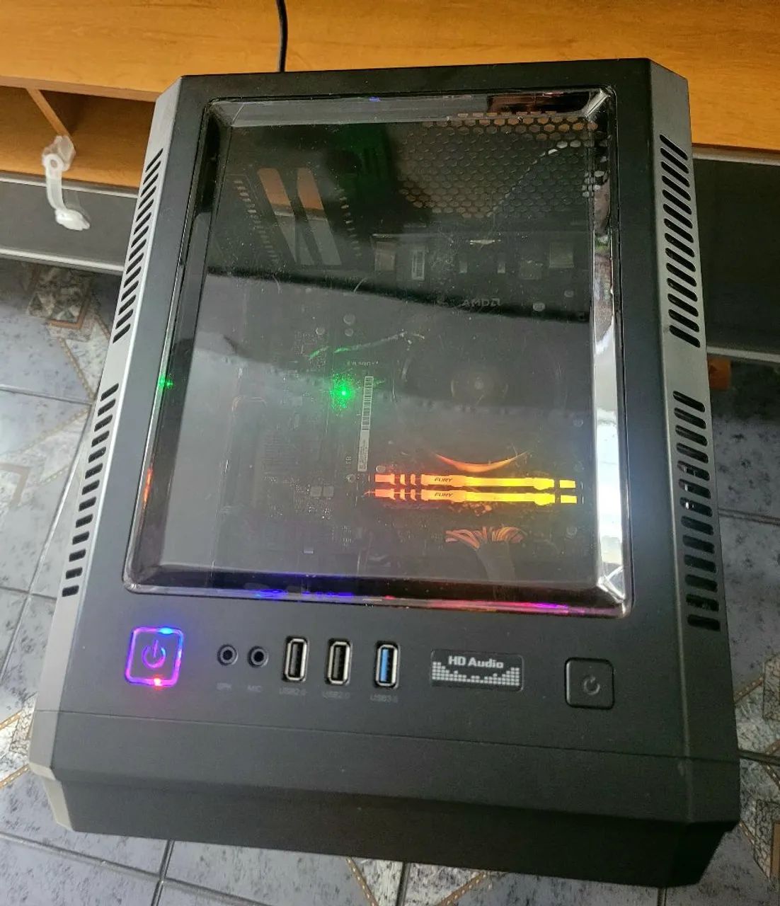 PC Gamer Ryzen 5 16gb ram SSD M2 1TB - Foto 2