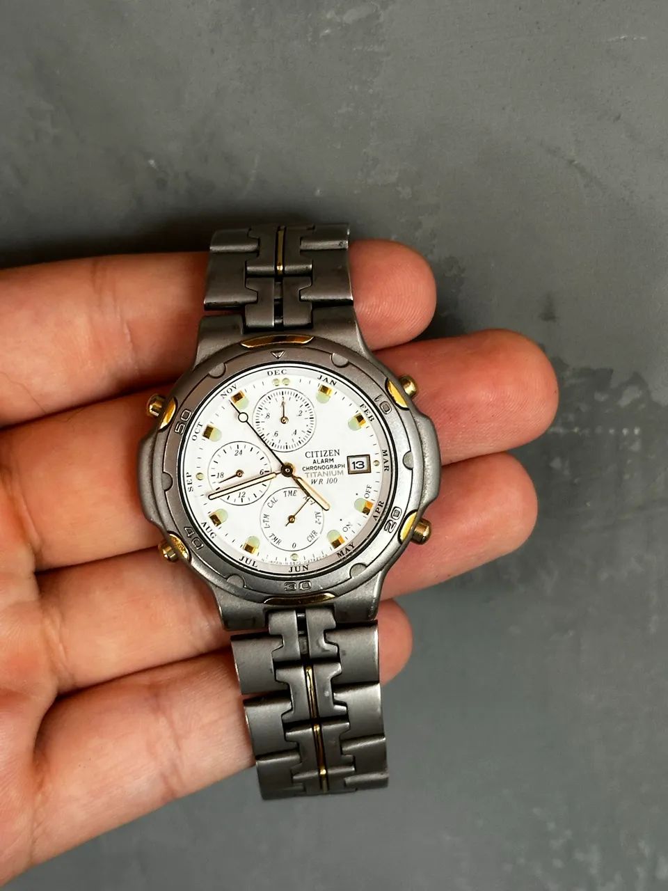 Relógio Citizen Titanium Cronógrafo - Foto 2