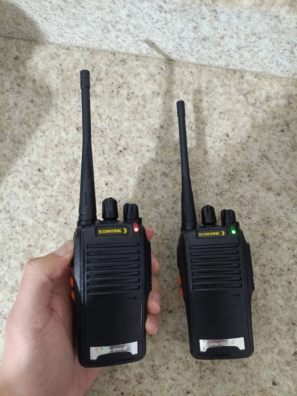 Walkie Talkie Rádio Comunicador 16 Canais Bomvink (Novo na Caixa!) - Foto 5