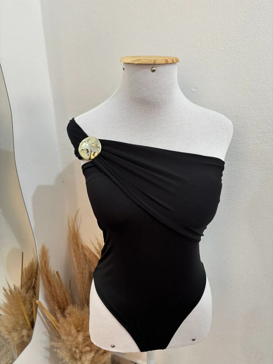 Body feminino preto