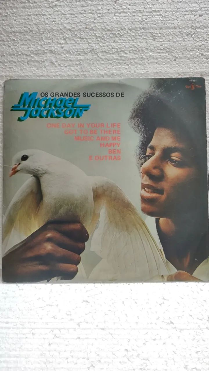 LP Michael Jackson - Os Grandes Sucessos.