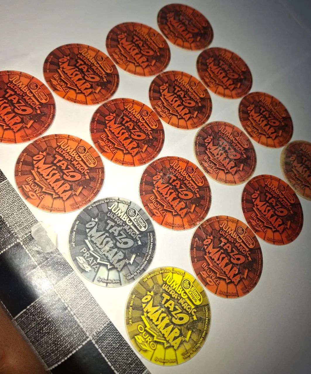 Tazos Jumbo O Máskara unidade - Foto 4