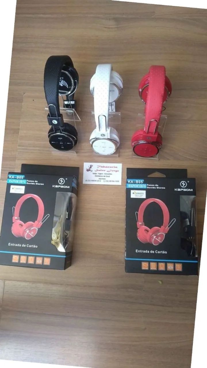 Headphone Bluetooth sem fio