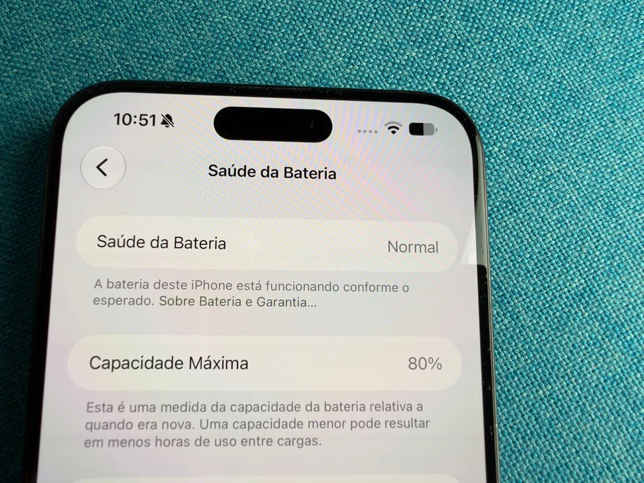 iPhone 15 Pro Max 256GB - Titânio Azul - Foto 4