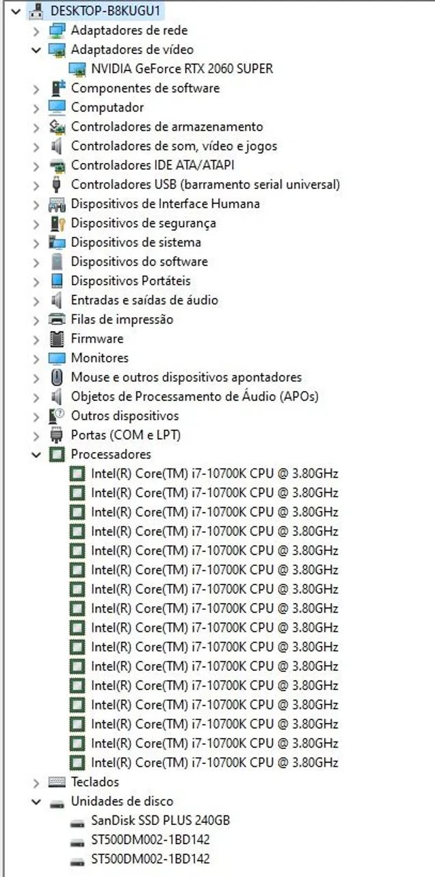 PC GAMER TOP DE LINHA Core i7 10700K 10th - Foto 4