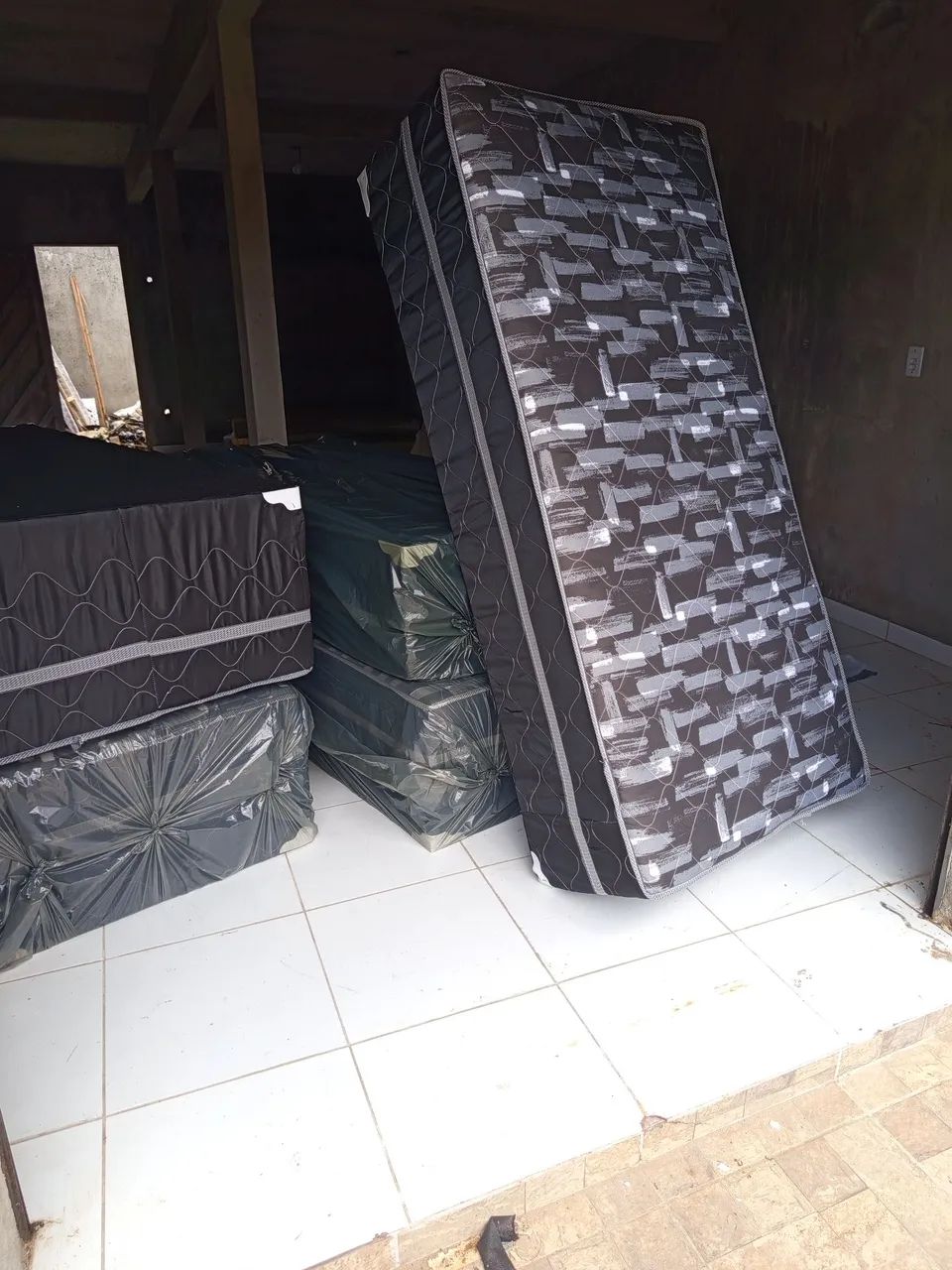 Cama box solteiro espuma d28 - Foto 4