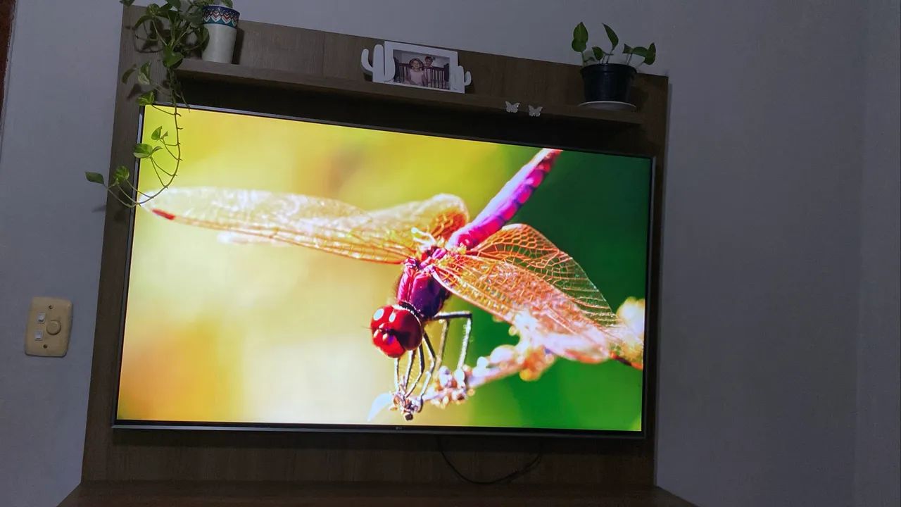 Tv LG 4k smart 55 polegadas detalhe imperceptível  - Foto 5