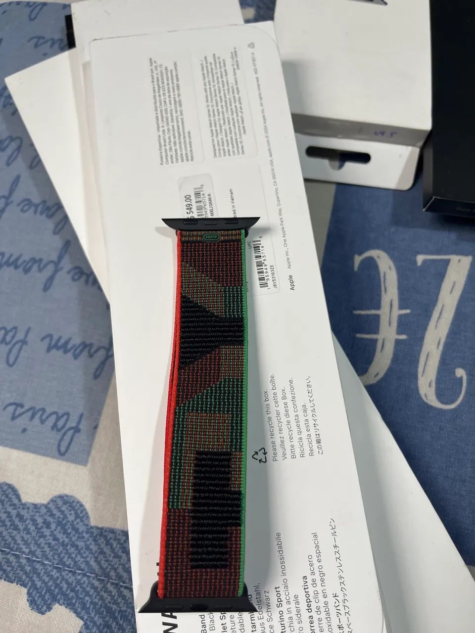 Pulseira Apple Watch 45 mm nova sem uso original - Foto 2