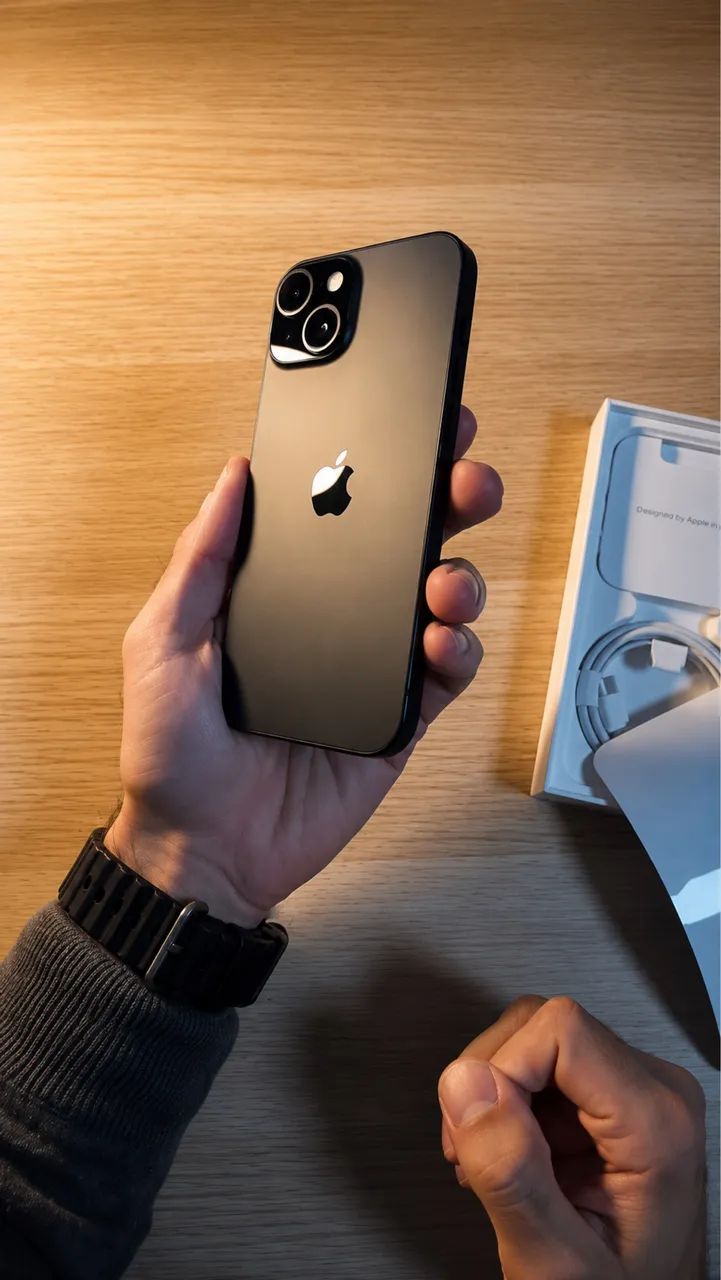 iPhone 15, Preto, 128gb