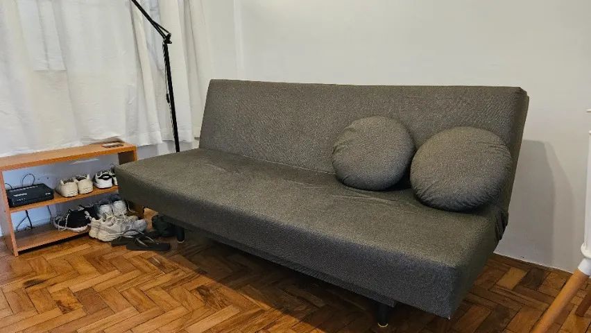 Sofá cama 3 lugares/casal Mobly