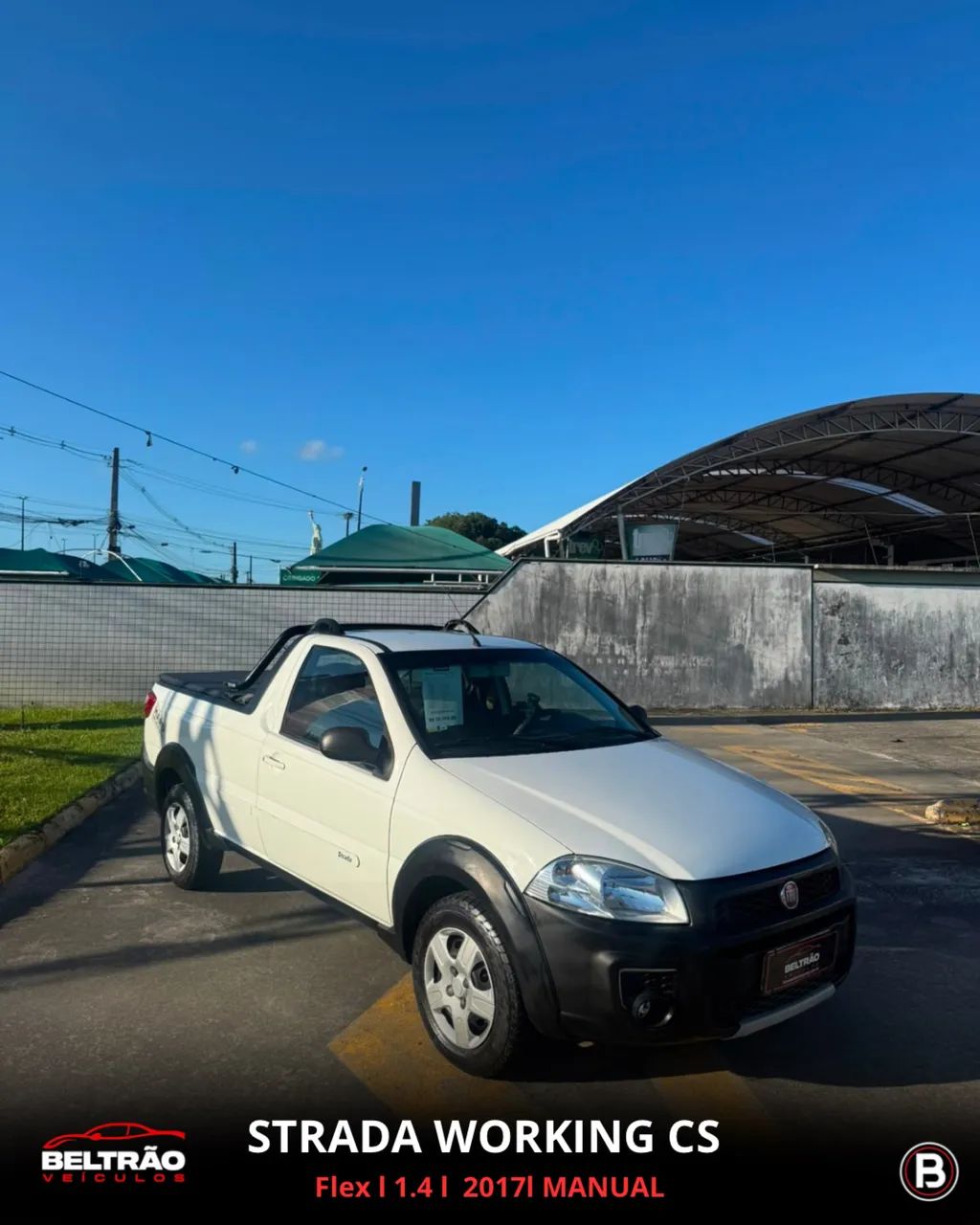 Fiat Strada Working Hard 1.4 Fire Flex 8V CS 2017 - Foto 2