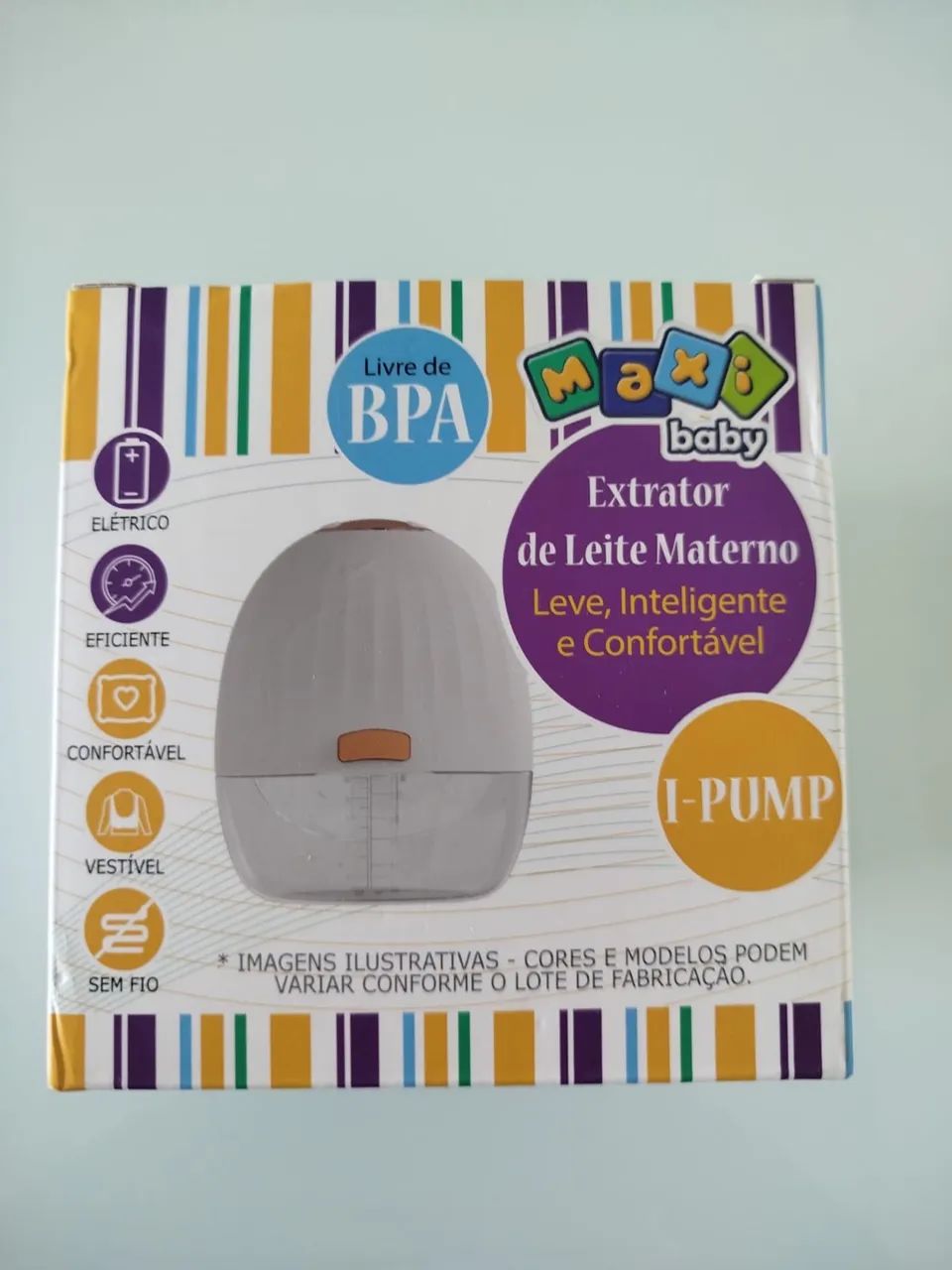 Bomba extratora de leite sem fio. - Foto 3
