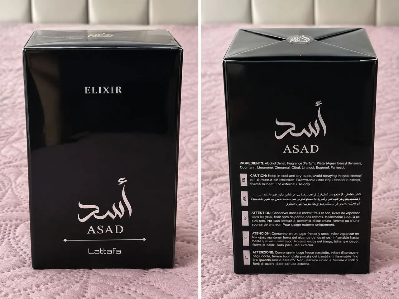 Perfume asad elixir lattafa 