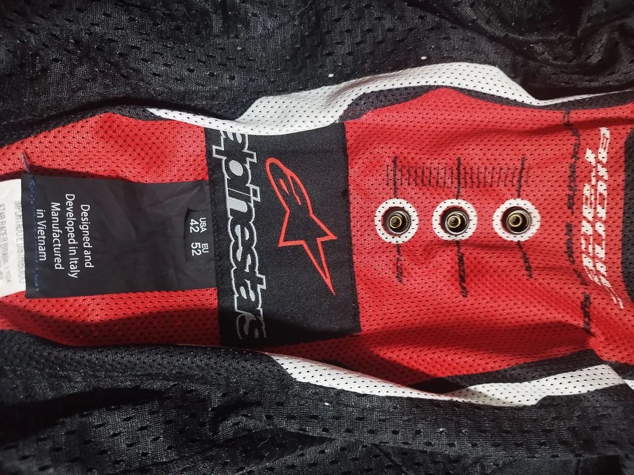 Macacão Motociclista Alpinestars 2 Peças Original  - Foto 5