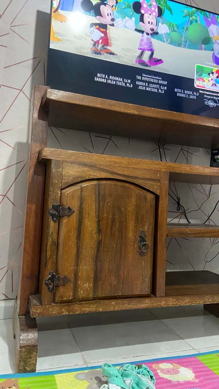 Rack de madeira maciça  - Foto 4