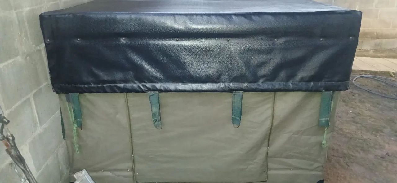 Barraca de teto, vendo ou troco por bateria de litio pop-up(camping) - Foto 3