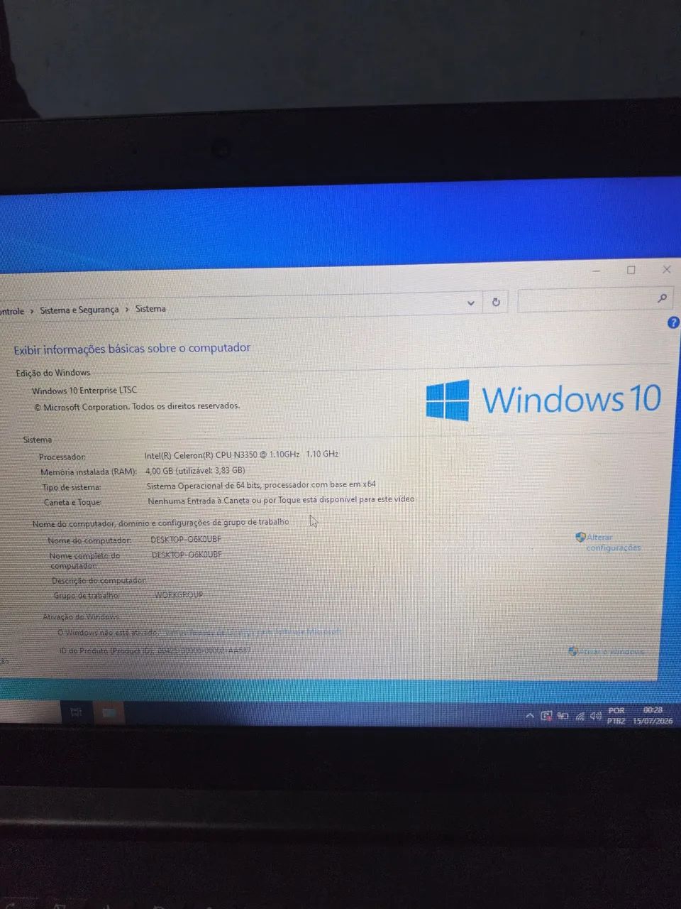 ? Notebook Lenovo IdeaPad 320 - Bateria Boa | HD 500GB | Windows 10 - Foto 3