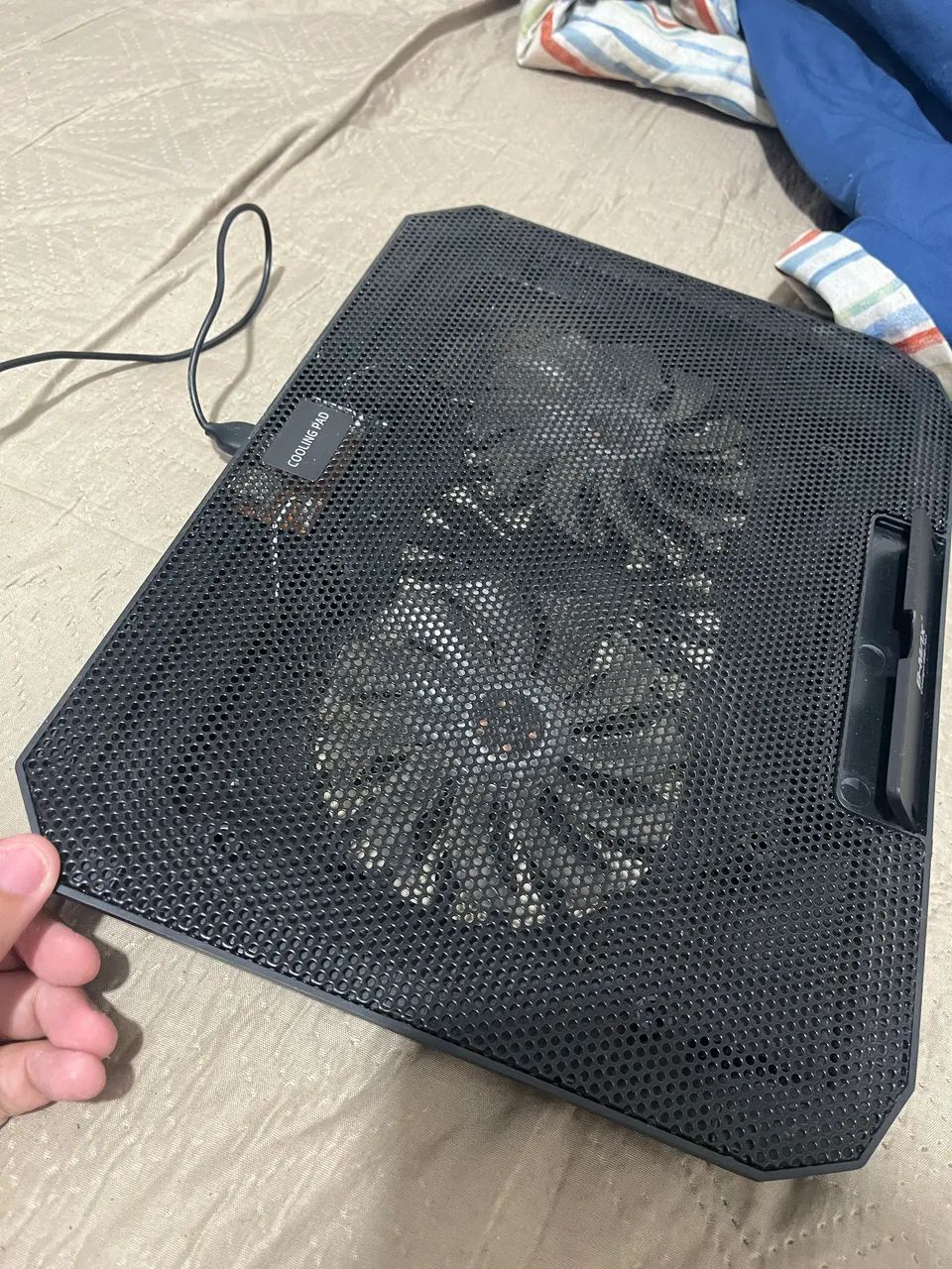 Resfriador de notebook com led