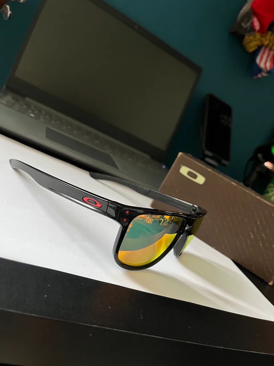 Oakley Holbrook R Polished Black com lentes Ruby!  - Foto 5