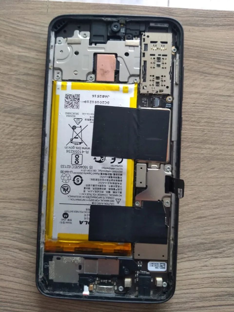  Moto G7 Plus Xt1965-2 Placa com bateria