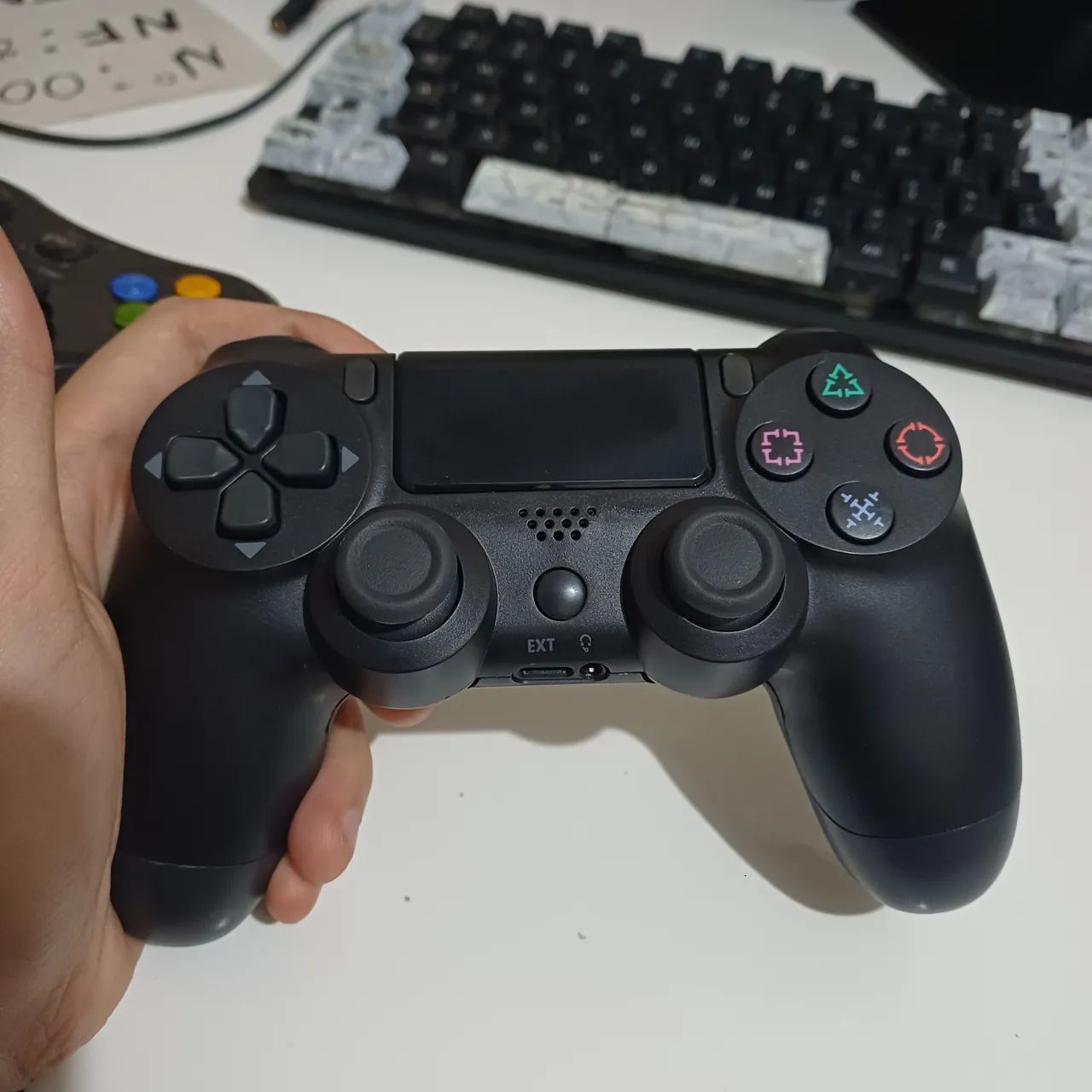kit 2 controles Bluetooth xbox 360 e ps4  - Foto 4