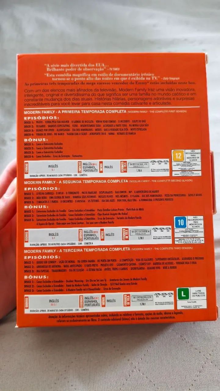 Box Modern Family 1-3 temporada - Foto 2