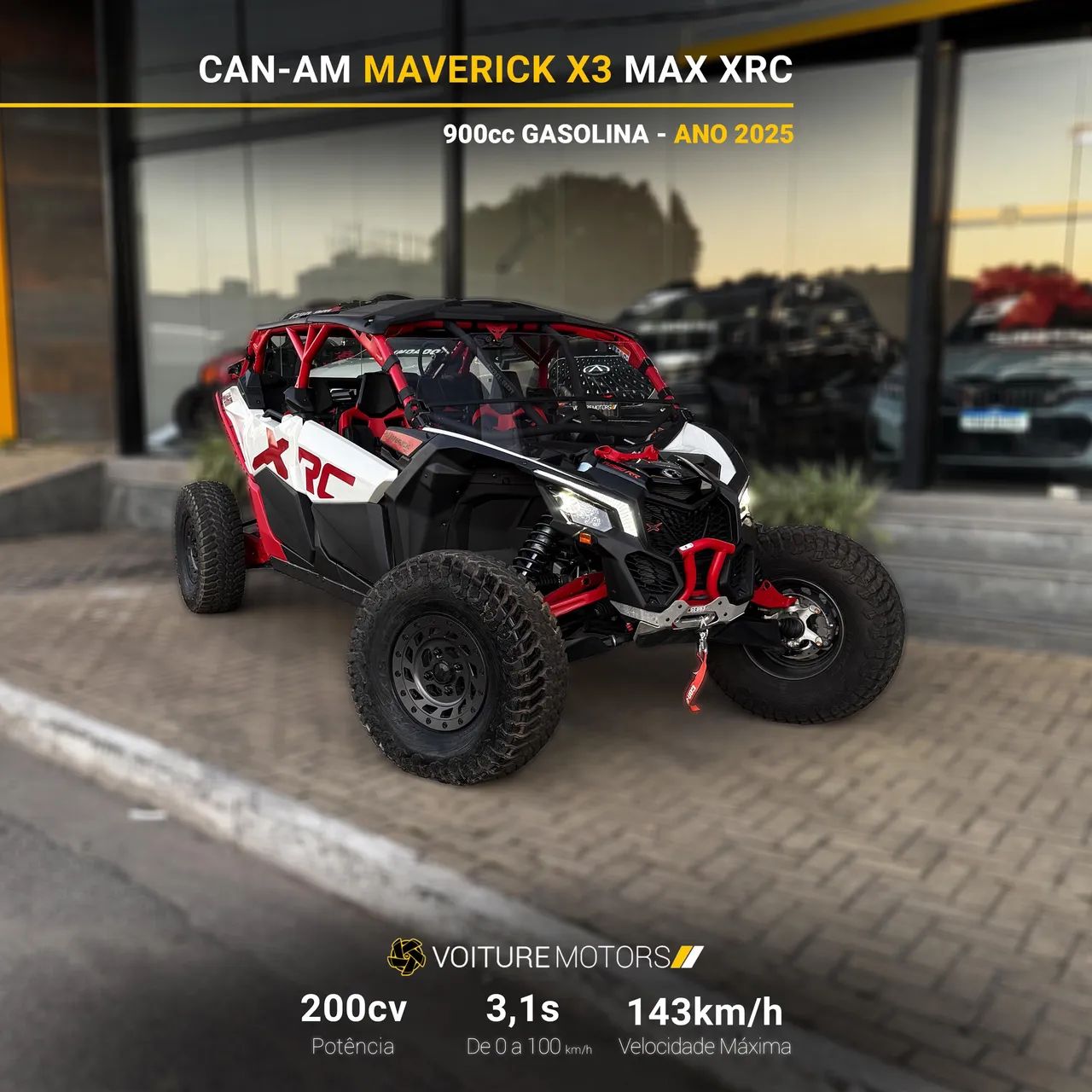 BRP Maverick X3 XRC 900 TB RR (utv) OF Brand 2025 - 1466834666 | OLX