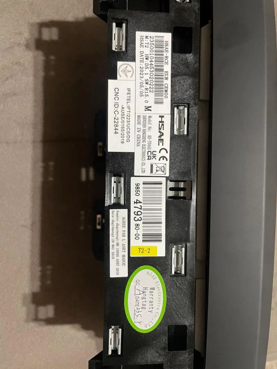 Multimídia Original Peugeot 208 - HSAE - Com Chicote e Moldura - Foto 2