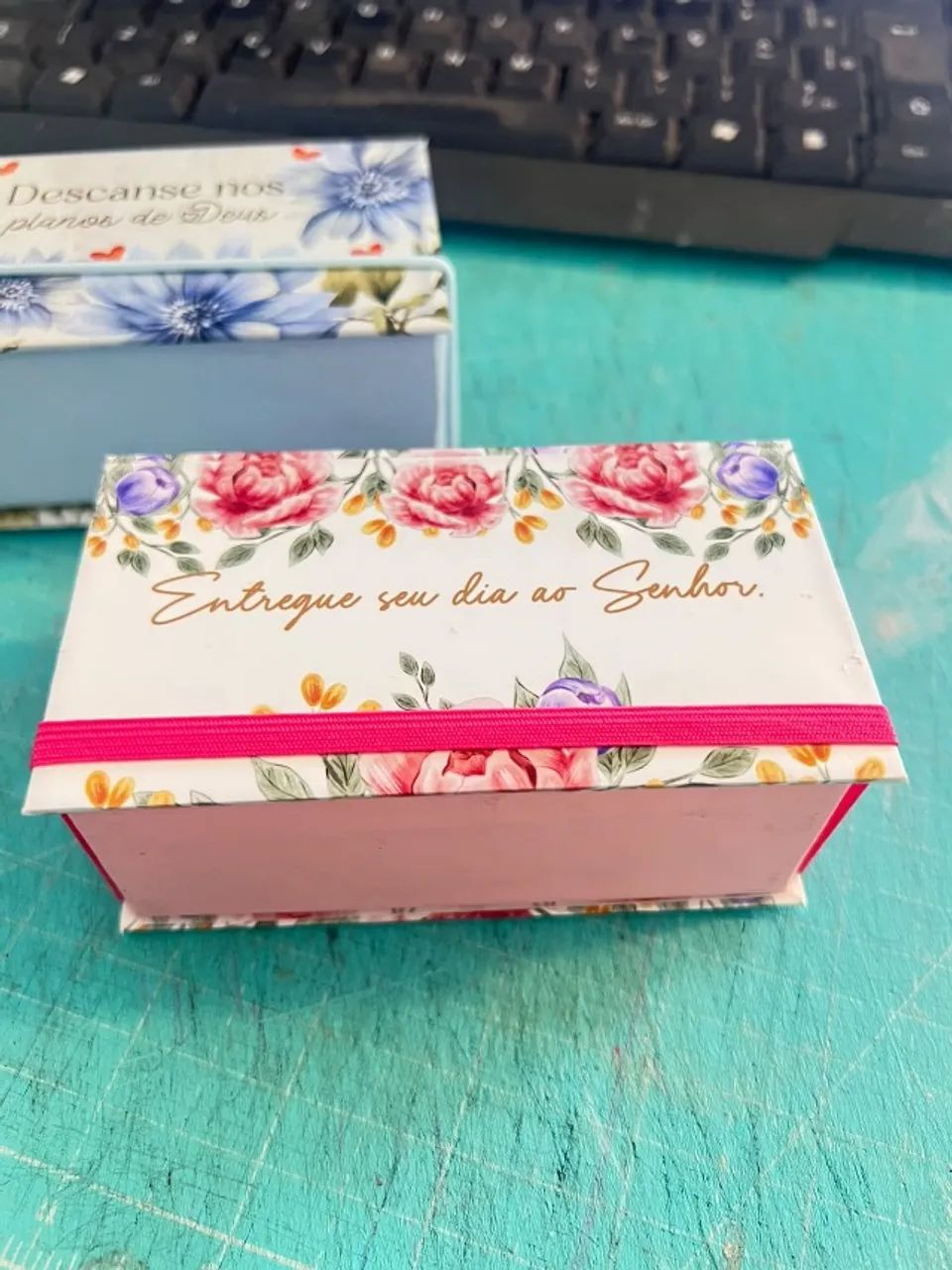 Caixinha Personalizada com Versículo Bíblico | Presente Cristão | R$ 35 - Foto 5