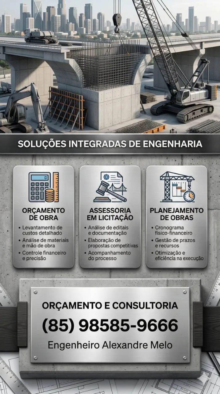 Projetos e serviços de Engenharia 