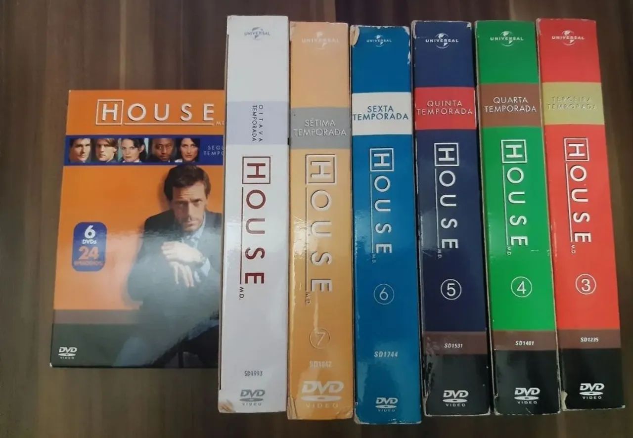 Dvd/ Box House 2 á 8 temporada