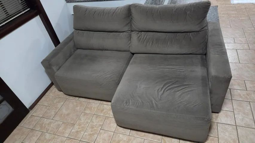 Sofa Retrátil e encosto reclinável para 4 pessoas - Foto 4