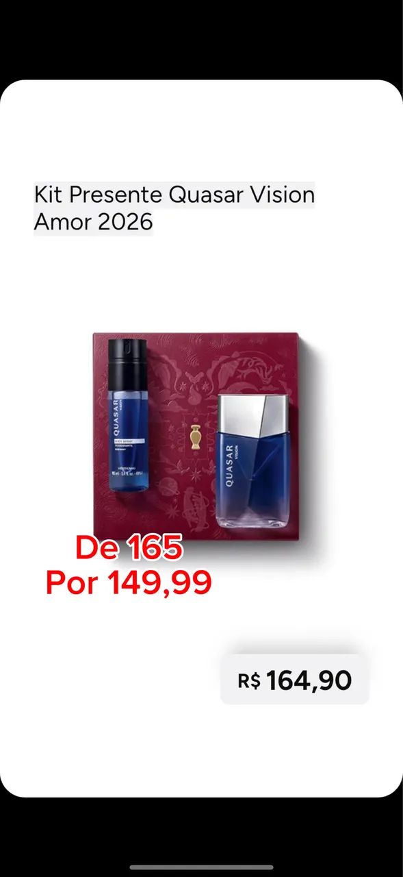  Cosmético novo 