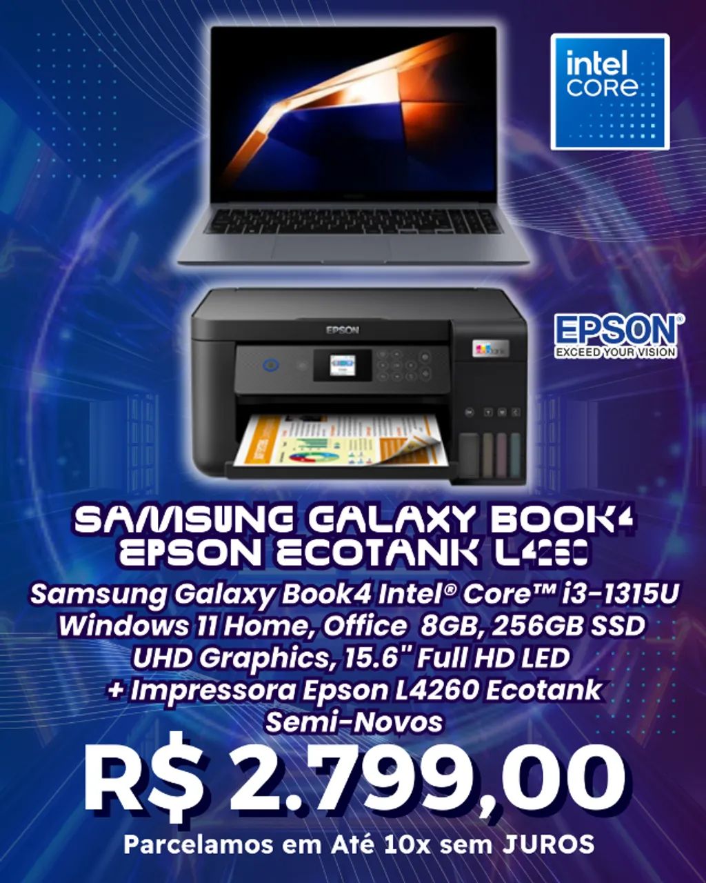 NOTEBOOK BOOK 4 + EPSON L4260