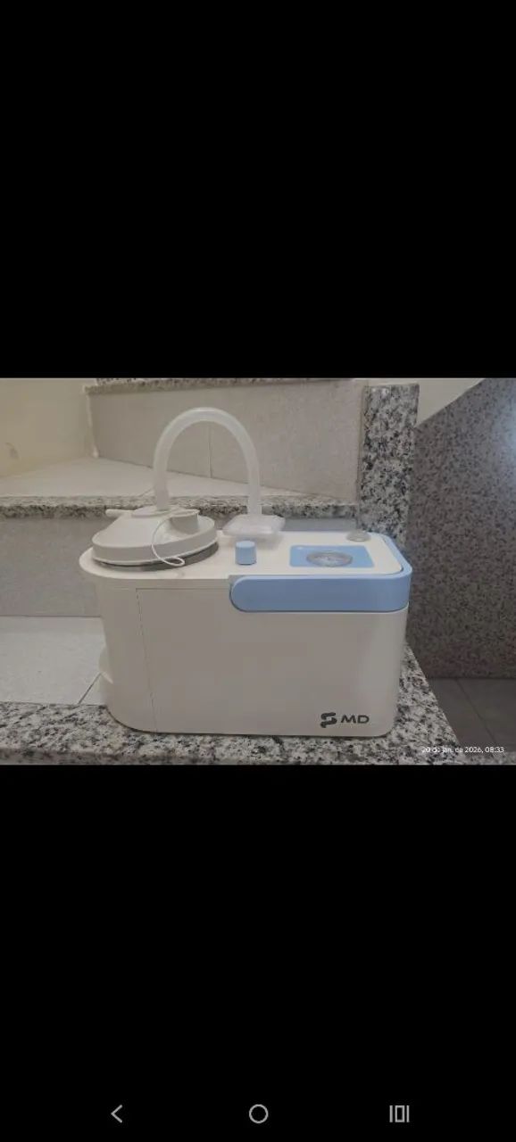 Aspirador de secreções para traqueostomia portátil a bateria - Foto 4