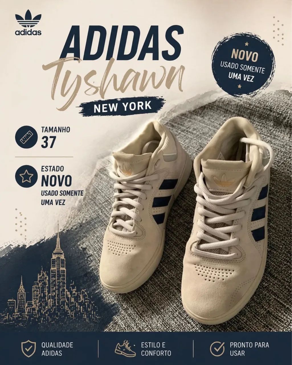 Adidas Tyshawn - New York - 37