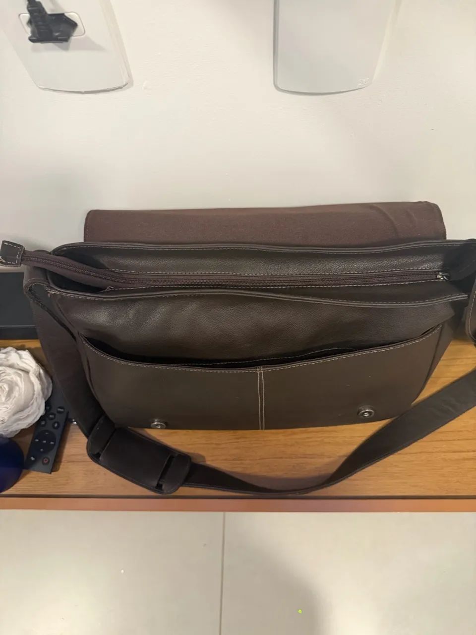 Bolsa/Pasta Couro Legítimo Vettorl - Foto 2