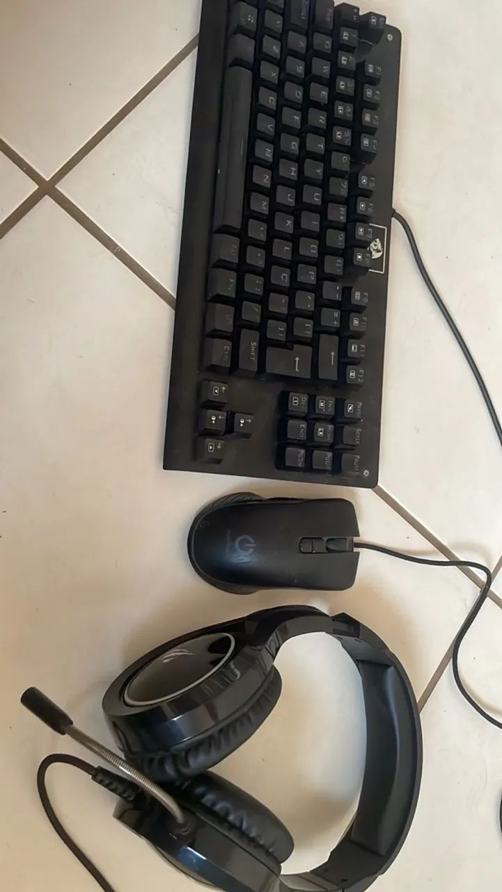 ? Kit Gamer - Teclado + Headset com microfone   - Foto 2