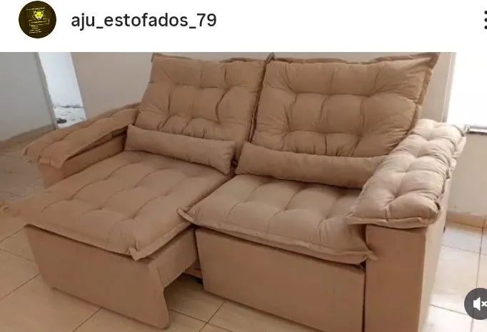 Sofá retrátil reclinável  - Foto 2