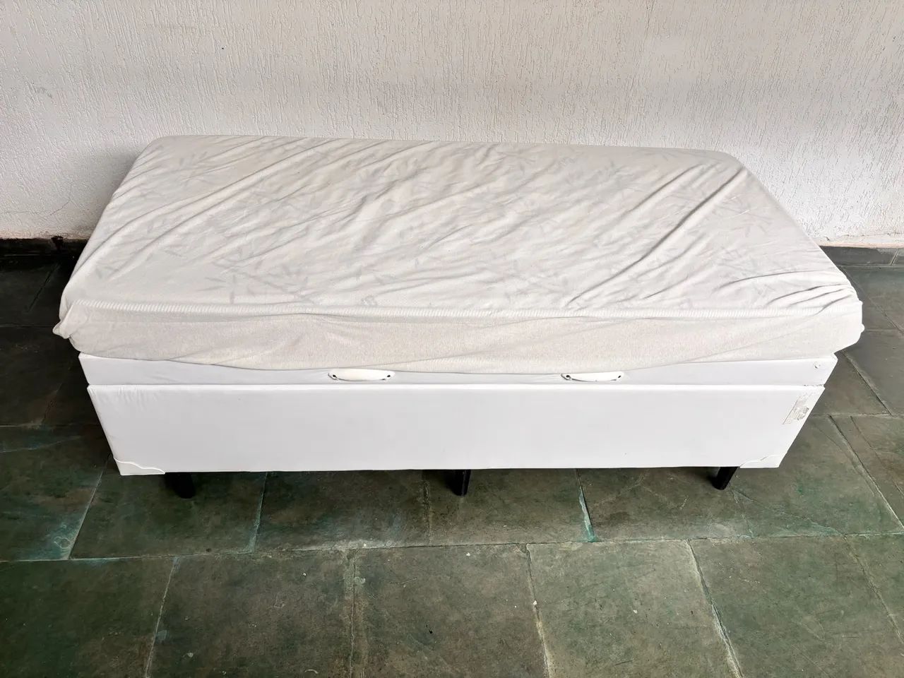 Cama Baú Infantil com Colchão (Semi Nova) - Foto 3