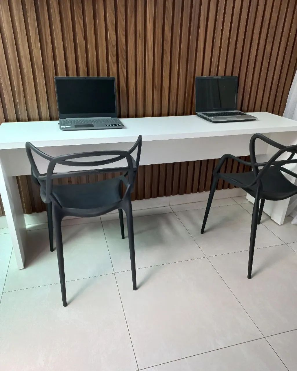 Mesas escrivaninhas novas grandes em mdf  - Foto 5