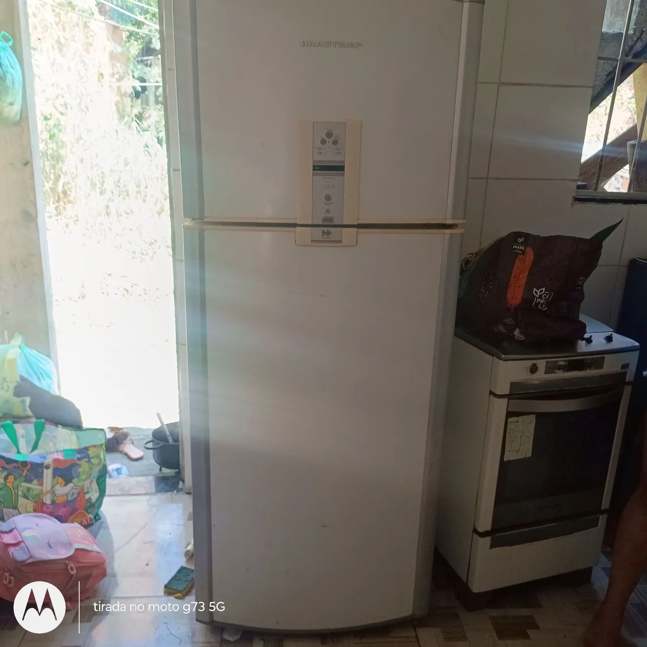 Vendo geladeira Brastemp usada ..