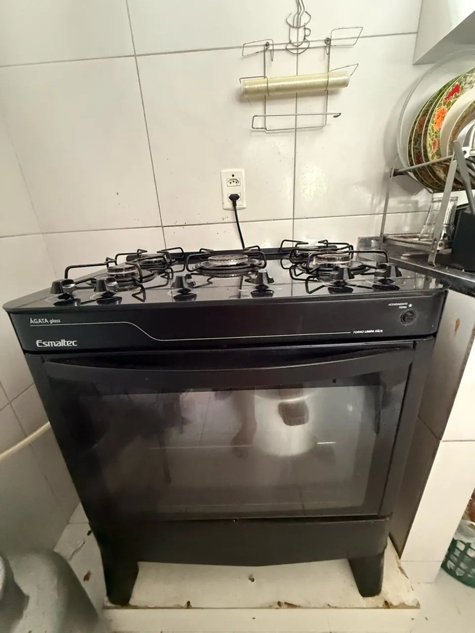 Fogão 5 bocas Esmaltec